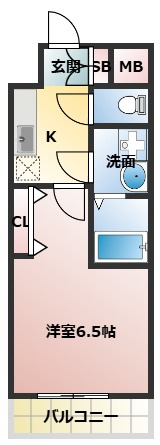 エスリードレジデンス都島シティフロントの間取り