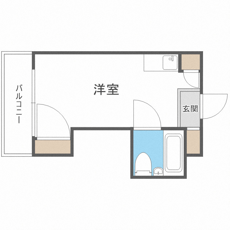 サンプラザ京橋の間取り