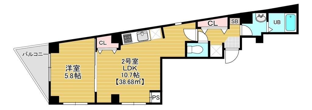 The House minowaの間取り