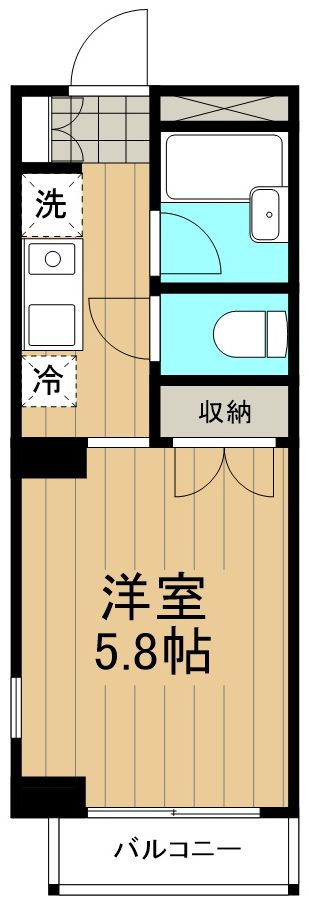 リバーサイドハイツ湘南の間取り