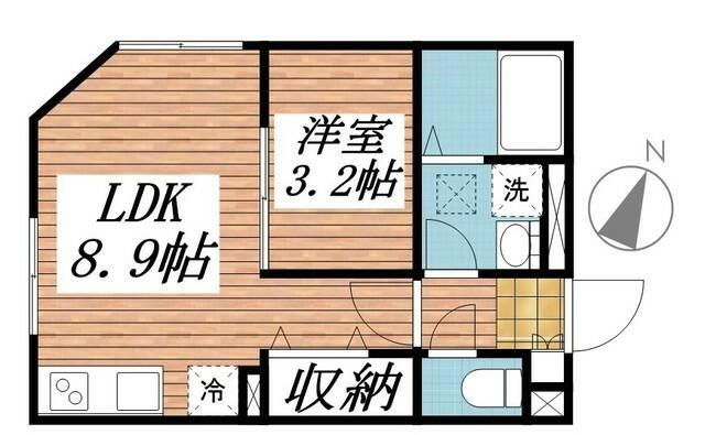 エクウス中村橋の間取り