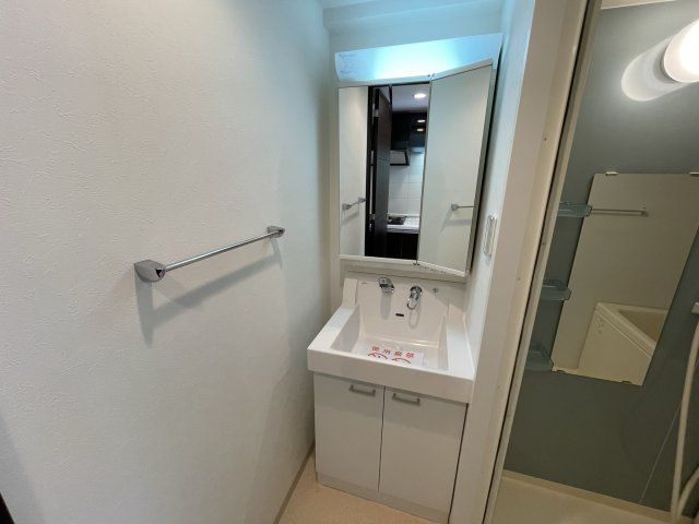 Fortuney北堀江(旧:Dimus北堀江）の洗面所
