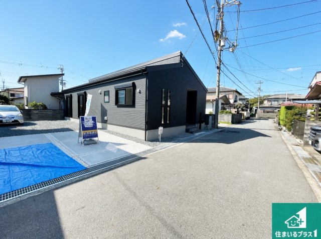 加古川市新神野　第6期　新築一戸建てのバルコニー|日当たりのよいお庭！お部屋が開放的に！
