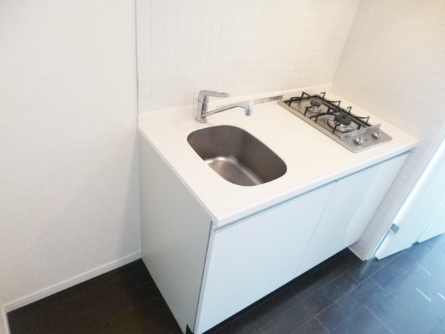 LA.XEBEC東十条のキッチン|2口ガスコンロ付きのキッチンです☆