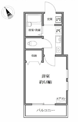 プレジールの間取り