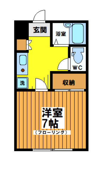 レジデンス松原の間取り