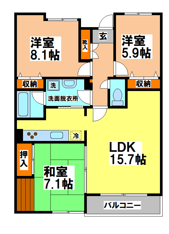 武蔵野市境１丁目の賃貸マンション