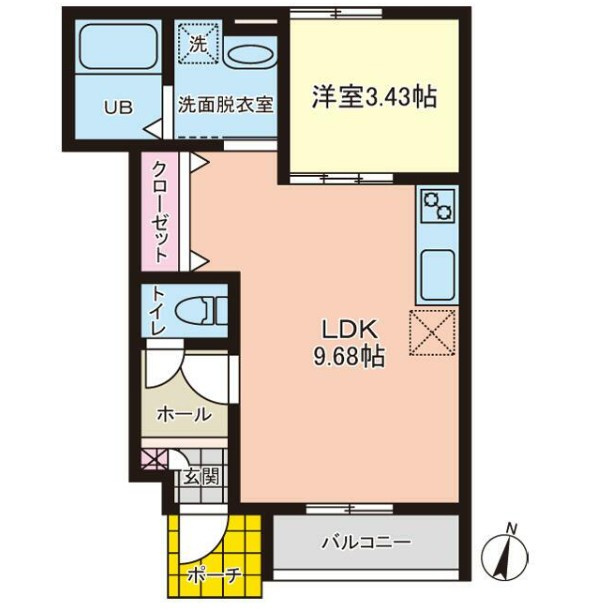 コンフィデンス白岡Ａの間取り
