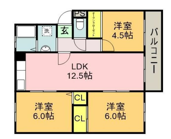高倉台12団地61号棟