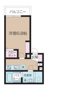 フェリーチェ喜多見の間取り