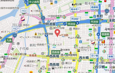 【地図】 | エスリード本町レジデンス