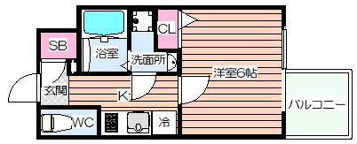 【間取り】 | エスリード本町レジデンス