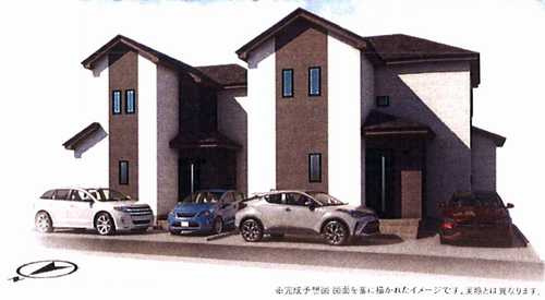 茅ヶ崎市南湖５丁目　新築戸建全2棟　A号棟の外観