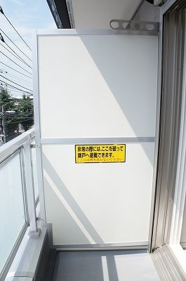 リブリ・ヴァンクール勝田台北のバルコニー