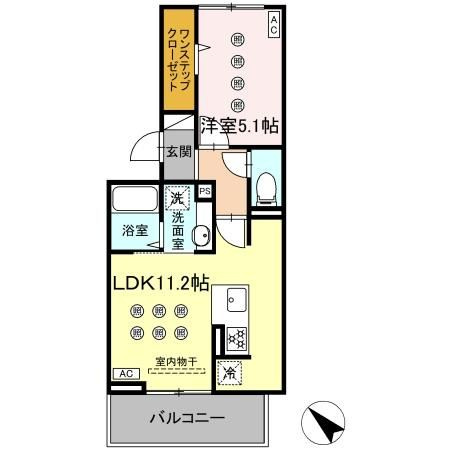 グランフォレ下南部の間取り