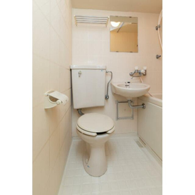 【トイレ】 | 栗生ハイツ | 落ち着いたトイレです