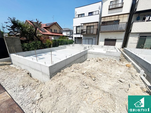 堺市中区堀上町　第4期　新築一戸建ての外観|現在建築中！落ち着いた街並みで新生活を始めることが出来そう！周辺の物件も併せてご紹介させて頂きます！