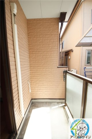 グランディールⅠのバルコニー|※類似部屋