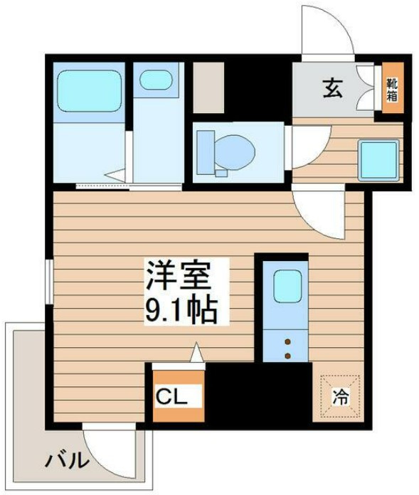 ティアラグレイス両国タワーの間取り
