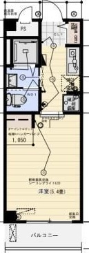 ジュネスＫの間取り|間取りです。