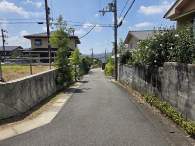 【前面道路含む現地写真】 | 山科区御陵牛尾町　売地