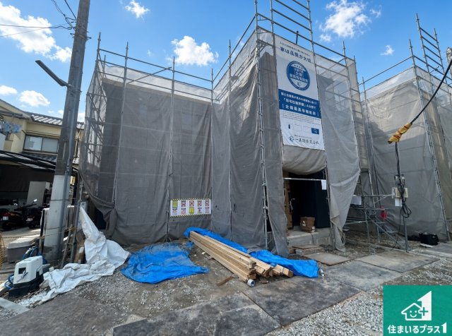 堺市中区堀上町　第4期　新築一戸建ての外観|現在の進捗状況です！順調に作業進行中、完成が待ち遠しいです！詳細の間取り等、お気軽にお問い合わせください！
