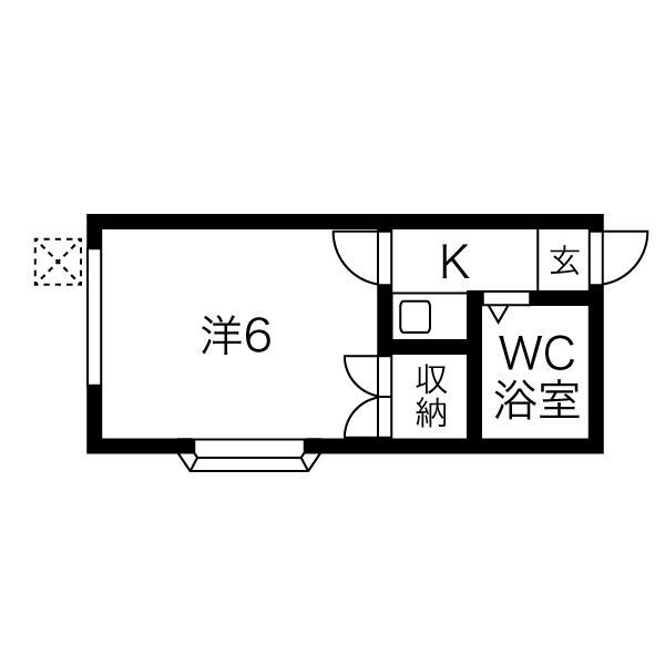 メゾン ル オランジュの間取り