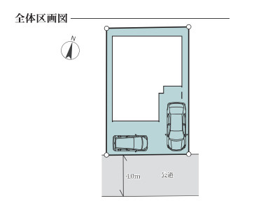 さいたま市見沼区蓮沼　2期　新築一戸建て　ジオヴィスタ　01の区画図|1号棟