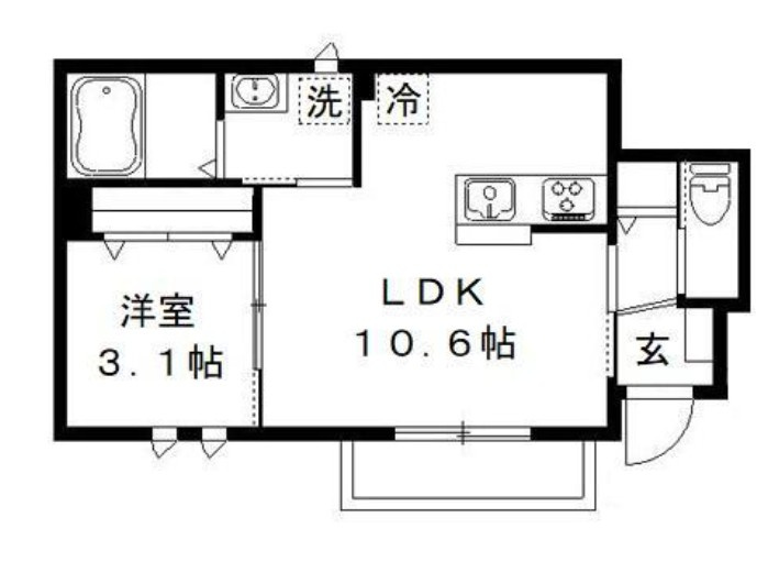 ボヌール・メゾンの間取り