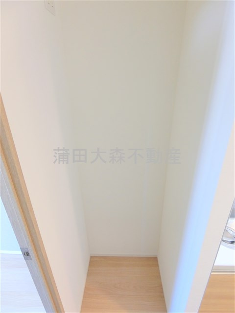 LUXENAラグゼナ平和島のキッチン|冷蔵庫置き場