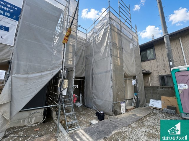 堺市中区堀上町　第4期　新築一戸建ての外観|現在の進捗状況です！順調に作業進行中、完成が待ち遠しいです！詳細の間取り等、お気軽にお問い合わせください！