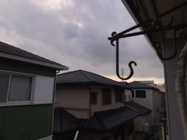 ホワイトパレスのバルコニー