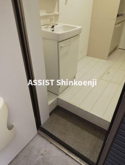 ソレイユ中野Ⅰの玄関