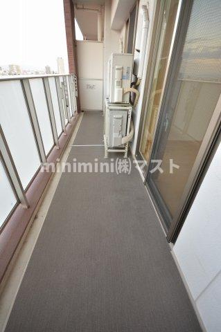 阿波座ライズタワーズフラッグ４６のバルコニー