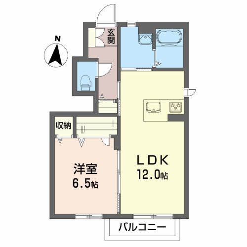 ルオントＫの間取り