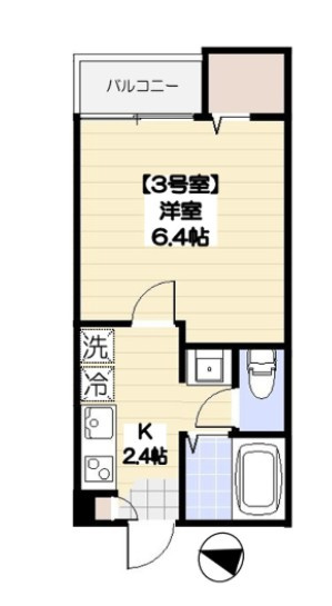 Dona北千住の間取り