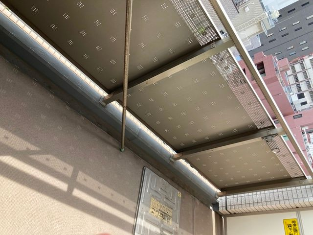 アーバネックス神保町のバルコニー