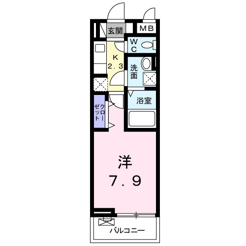 ラ　ヴィータ　の間取り