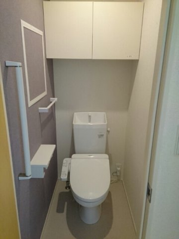 インターハイム　ハナミズキのトイレ|シンプルで使いやすいトイレです