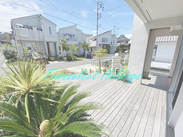 藤沢市鵠沼桜が岡１丁目の一戸建ての庭