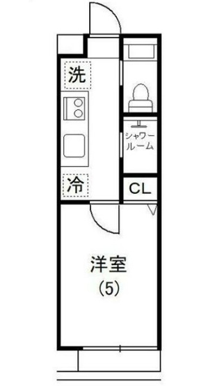 【間取り】 | アイビーV | 1Kの間取り！