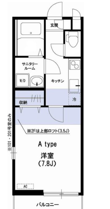 リブリ・ku ra soの間取り