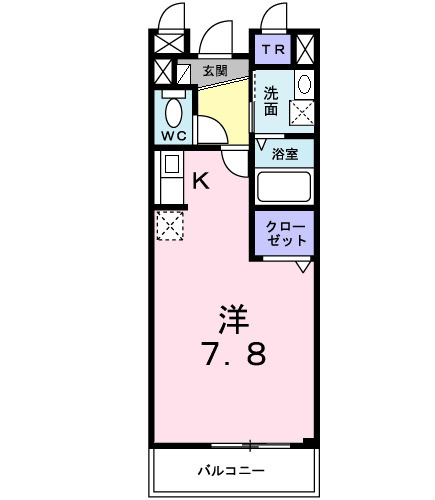 エテルノ・スクウェア弐番館の間取り