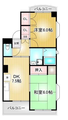 プチロワイヤルサトウ｜名古屋市の賃貸ならMy賃貸の間取り|プチロワイヤルサトウ