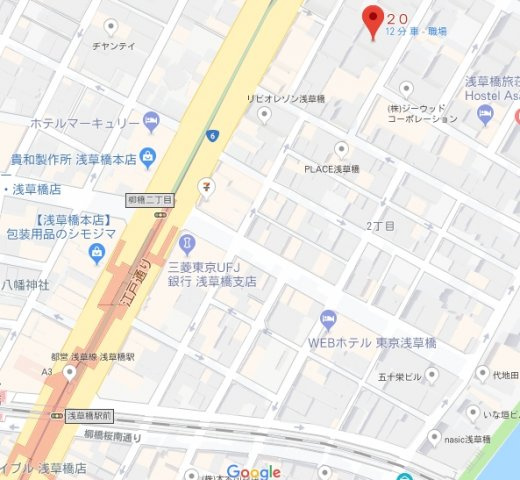 ラヴィエント浅草橋の地図