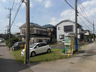 【前面道路含む現地写真】 | 船橋市豊富町土地 | 駐車場として賃貸中のため、賃貸退去後のお引き渡しとなります。