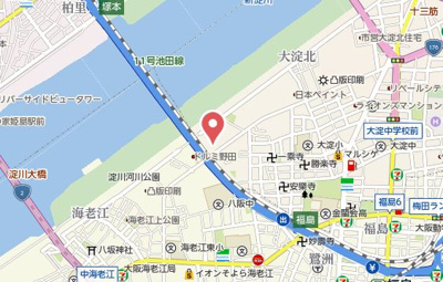 【地図】 | アドバンス西梅田グルーブ