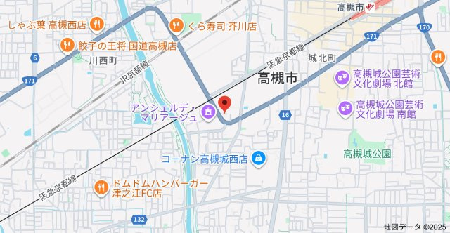 レオパレスウィニング　ロードの地図