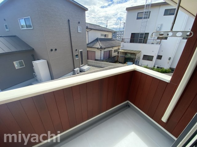 クレール・ココア　Ⅰのバルコニー