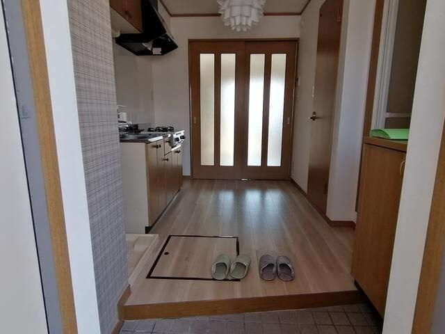 サンガーデン東照宮の玄関
